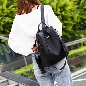 Oxford Cloth Anti Theft Backpack